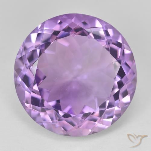 26.00ct طبيعي بنفسجي وردي جمشت, دائري, VVS