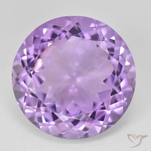 26.02ct طبيعي بنفسجي وردي جمشت, دائري, VVS