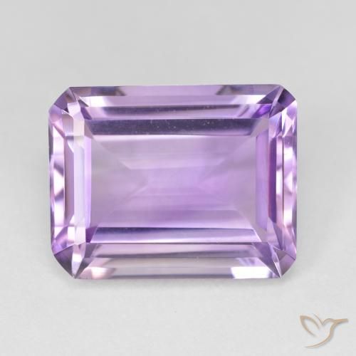 16.51ct طبيعي بنفسجى سوسنى جمشت, قص الزمرد, نصف شفاف