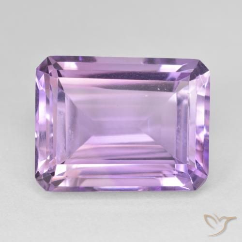19.33ct طبيعي بنفسجى متوسط جمشت, قص الزمرد, VVS-VS