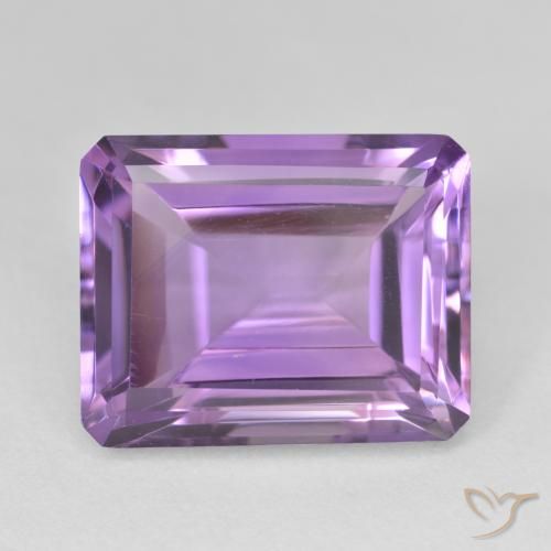 17.40ct طبيعي بنفسجى حيوى جمشت, قص الزمرد, VVS