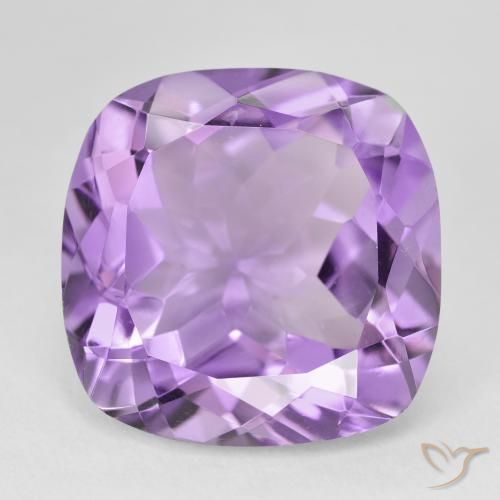 20.37ct طبيعي بنفسجى متوسط جمشت, وسادة, VVS