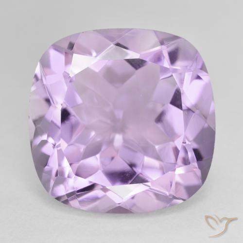 20.37ct طبيعي بنفسجى وردى فاتح جمشت, وسادة, VVS