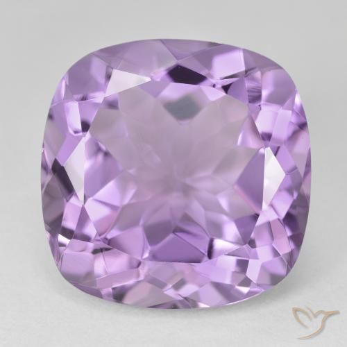 21.31ct طبيعي بنفسجى متوسط جمشت, وسادة, VVS