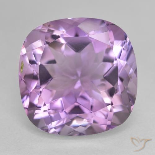 13.55ct طبيعي بنفسجى متوسط جمشت, وسادة, VVS