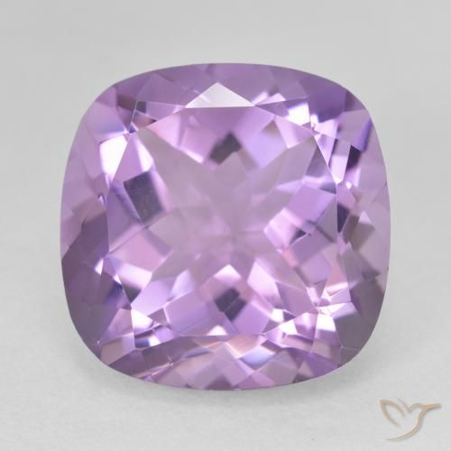 12.45ct طبيعي بنفسجى متوسط جمشت, وسادة, VVS
