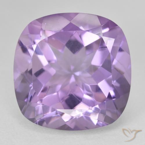 16.45ct طبيعي بنفسجى متوسط جمشت, وسادة, VVS