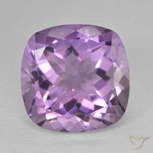 13.03ct طبيعي بنفسجى متوسط جمشت, وسادة, VVS