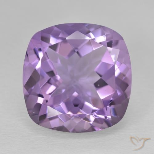 12.47ct طبيعي بنفسجى متوسط جمشت, وسادة, VVS