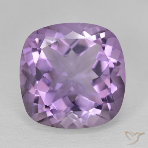 12.37ct طبيعي بنفسجى متوسط جمشت, وسادة, VVS