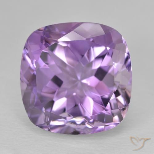 13.91ct طبيعي بنفسجى غامق جمشت, وسادة, VVS-VS