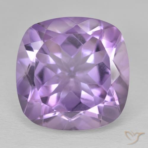 15.12ct طبيعي بنفسجى متوسط جمشت, وسادة, VVS