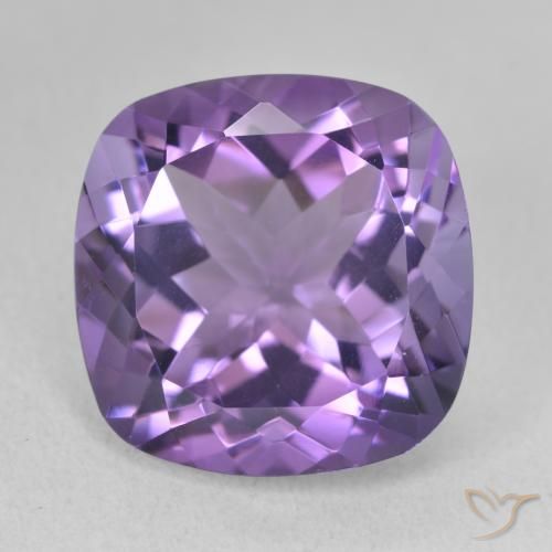 12.70ct طبيعي بنفسجى كثيف جمشت, وسادة, VVS