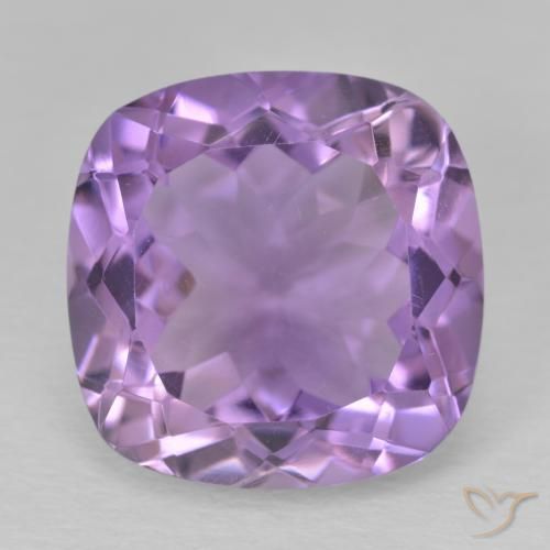 13.06ct طبيعي بنفسجى متوسط جمشت, وسادة, قليلا جدا