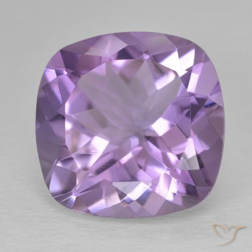 11.71ct طبيعي بنفسجى غامق جمشت, وسادة, قليلا جدا