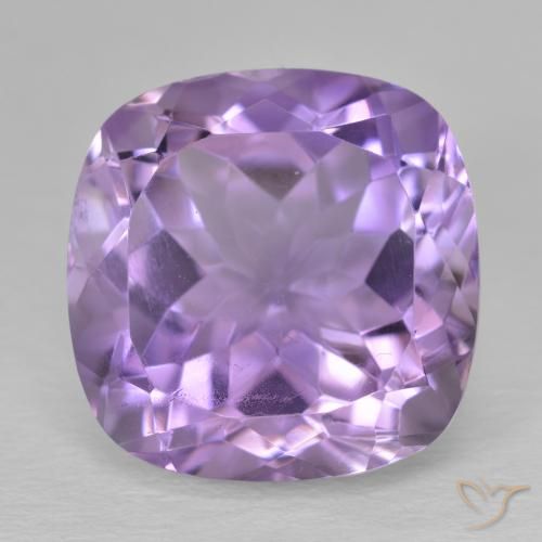 13.39ct طبيعي بنفسجى غامق جمشت, وسادة, قليلا جدا