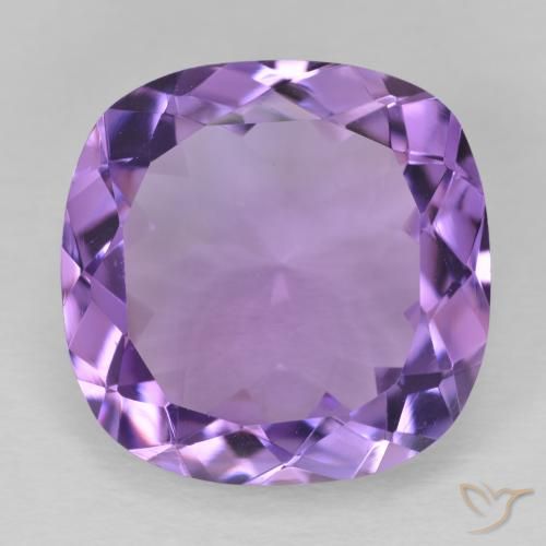 12.20ct طبيعي بنفسجى متوسط جمشت, وسادة, VVS-VS
