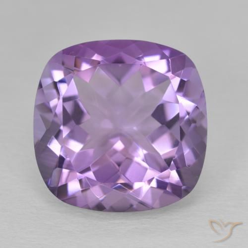 12.31ct طبيعي بنفسجى متوسط جمشت, وسادة, VVS