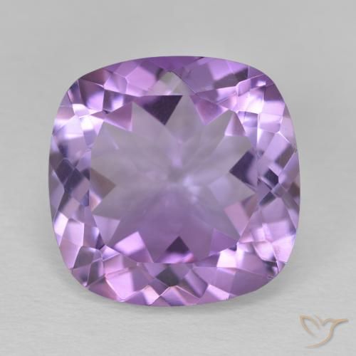 11.90ct طبيعي بنفسجى متوسط جمشت, وسادة, VVS