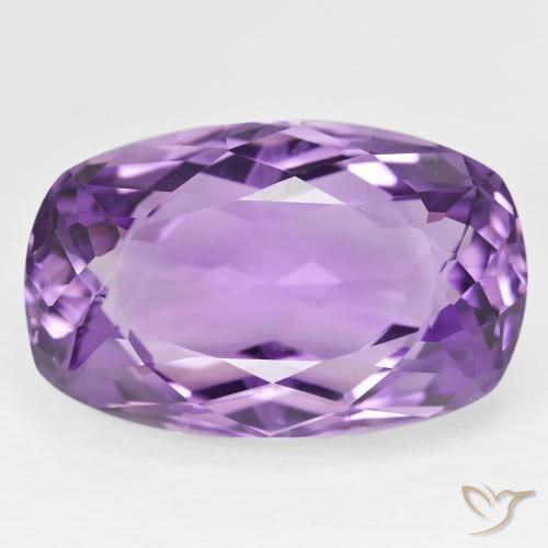 32.52ct طبيعي بنفسجى حيوى جمشت, وسادة, VVS-VS