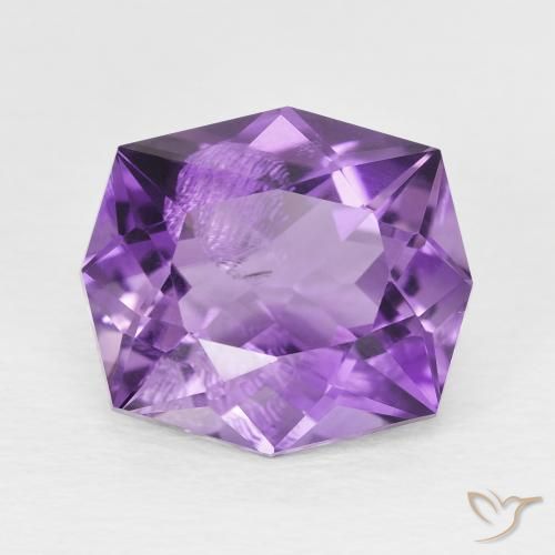 4.78ct طبيعي بنفسجى حيوى جمشت, فانسى, قليلا جدا
