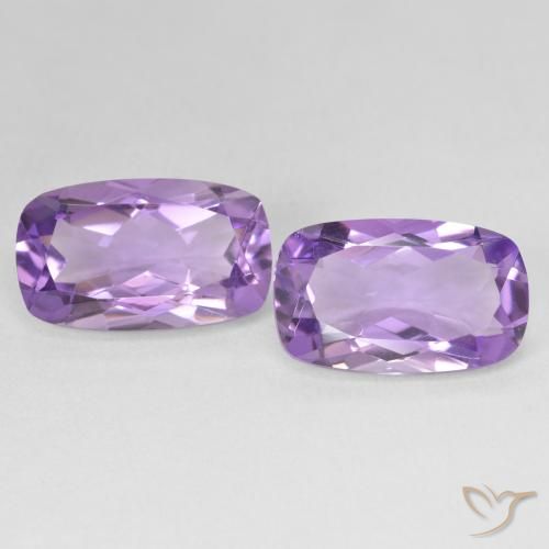 11.23ctw طبيعي Medium Light Purplish-Violet جمشت, وسادة, VVS-VS