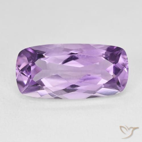 7.55ct طبيعي بنفسجى متوسط-فاتح جمشت, وسادة, VVS