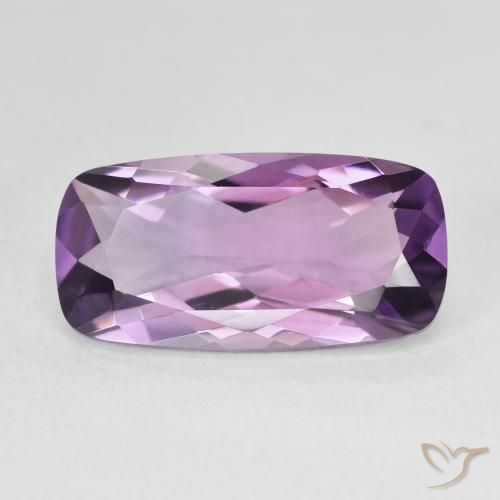 6.91ct طبيعي بنفسجى متوسط-فاتح جمشت, وسادة, VVS