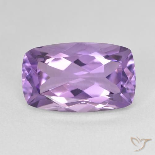 6.39ct طبيعي بنفسجى متوسط جمشت, وسادة, VVS-VS