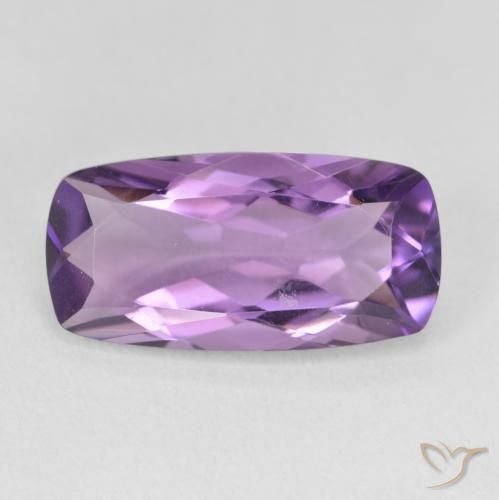 6.55ct طبيعي بنفسجي أرجواني جمشت, وسادة, VVS-VS