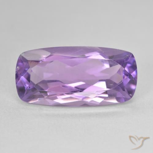 8.04ct طبيعي بنفسجى متوسط جمشت, وسادة, VVS-VS