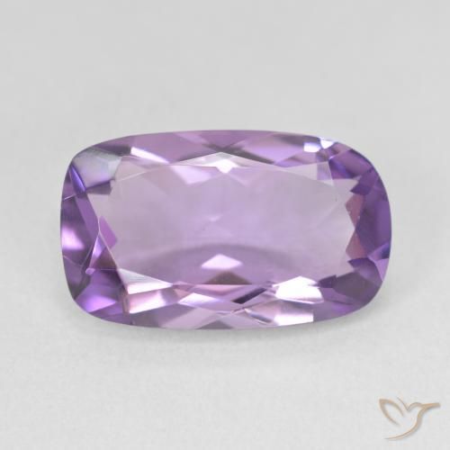 5.17ct طبيعي Medium Light Purplish-Violet جمشت, وسادة, VVS-VS