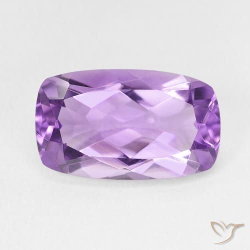 5.92ct طبيعي Medium Light Purplish-Violet جمشت, وسادة, VVS
