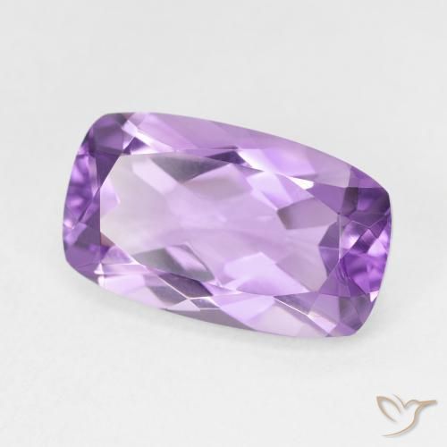جمشت Medium Light Purplish-Violet طبيعي، وسادة، 5.92 قيراط، VVS