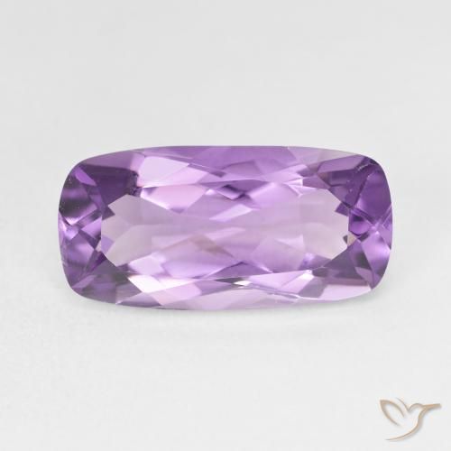 7.43ct طبيعي بنفسجي أرجواني جمشت, وسادة, قليلا جدا