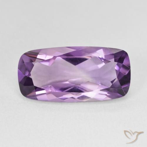 6.83ct طبيعي بنفسجى متوسط جمشت, وسادة, VVS
