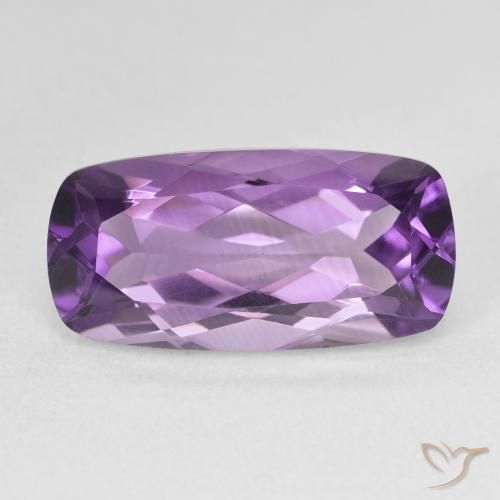 7.81ct طبيعي بنفسجى متوسط جمشت, وسادة, VVS
