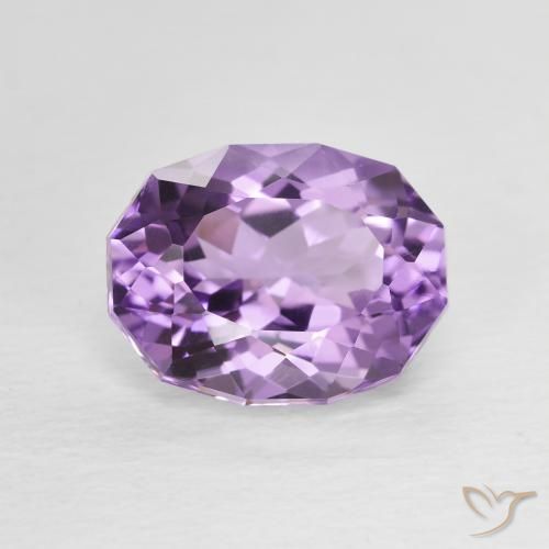 3.04ct طبيعي Medium Light Purplish-Violet جمشت, بيضوي, VVS