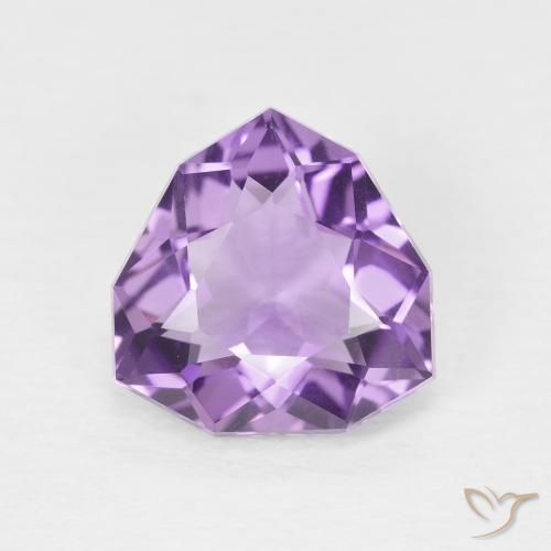 3.06ct طبيعي بنفسجى غامق جمشت, مثلثى, VVS-VS, Photo A