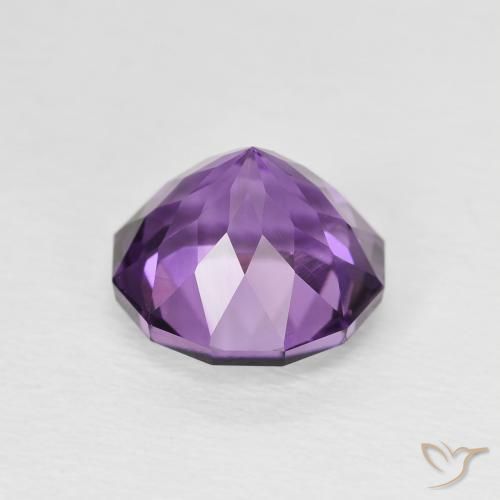 جمشت Medium Light Purplish-Violet طبيعي، دائري، 2.37 قيراط، VVS-VS
