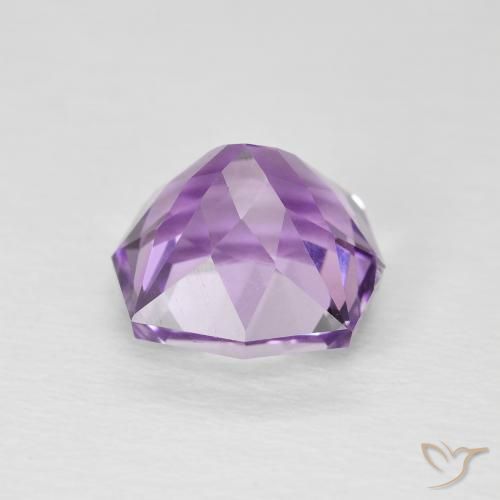 جمشت Medium Light Purplish-Violet طبيعي، فانسى، 3.07 قيراط، قليلا جدا