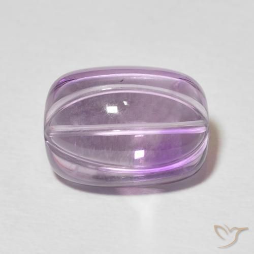 5.28ct طبيعي بنفسجى وردى متوسط جمشت, فانسى, شفاف
