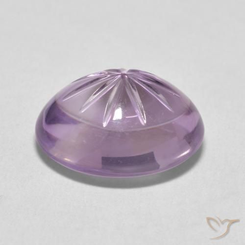جمشت Medium Light Purplish-Violet طبيعي، بيضوي، 8.86 قيراط، شفاف