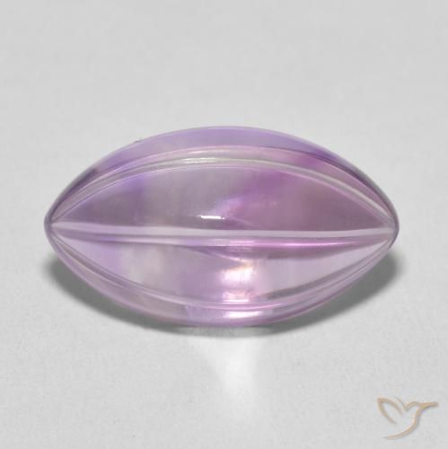 7.31ct طبيعي بنفسجى متوسط جمشت, ماركيز, شفاف