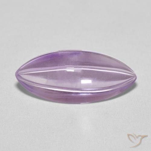 6.01ct طبيعي بنفسجى وردى متوسط جمشت, ماركيز, شفاف