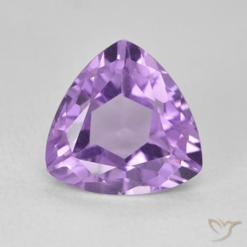 3.06ct طبيعي بنفسجى متوسط جمشت, مثلثى, VVS-VS