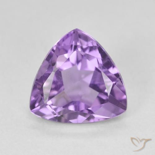 3.00ct طبيعي بنفسجى متوسط جمشت, مثلثى, قليلا جدا