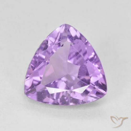 2.80ct طبيعي بنفسجى متوسط جمشت, مثلثى, قليلا جدا