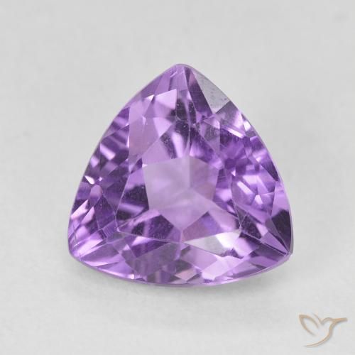 2.93ct طبيعي بنفسجى متوسط جمشت, مثلثى, قليلا جدا, Photo A