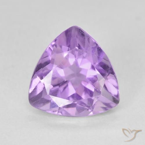3.13ct طبيعي بنفسجى متوسط جمشت, مثلثى, قليلا جدا